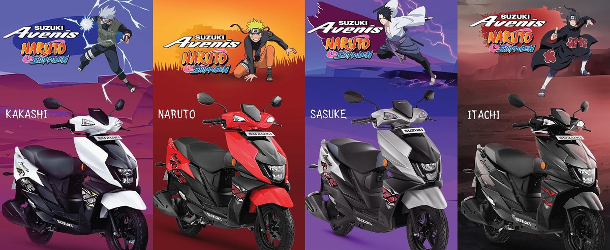 Suzuki tung tay ga thể thao mới lấy cảm hứng từ Naruto: Thiết kế cá tính, nhiều công nghệ, nhắm thẳng giới trẻ châu Á