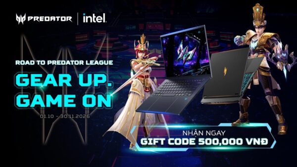 Acer khởi động Road to Predator League 2027 với loạt ưu đãi cho game thủ