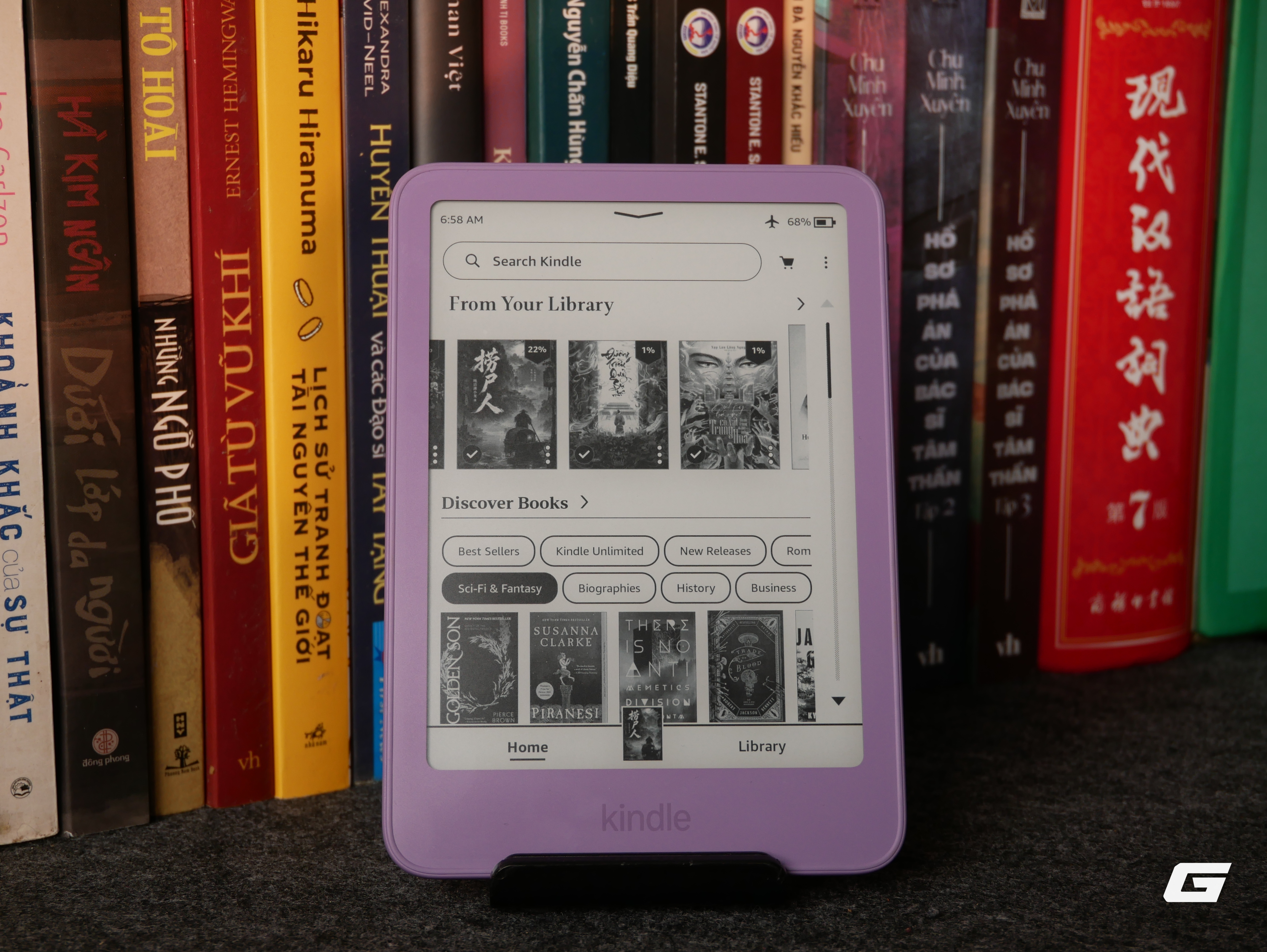 kindle-2026p1050496-17923770492811427620107 Đánh giá chi tiết Kindle 2026: Chiếc Kindle nhỏ gọn có chất lượng hoàn thiện tốt, nhưng vẫn chưa có đèn vàng! - Ảnh 5.